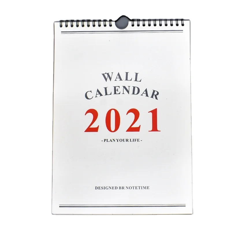 
Wall Calendar 2022 Promotional Cheap Spiral Calendar Factory Supply 
