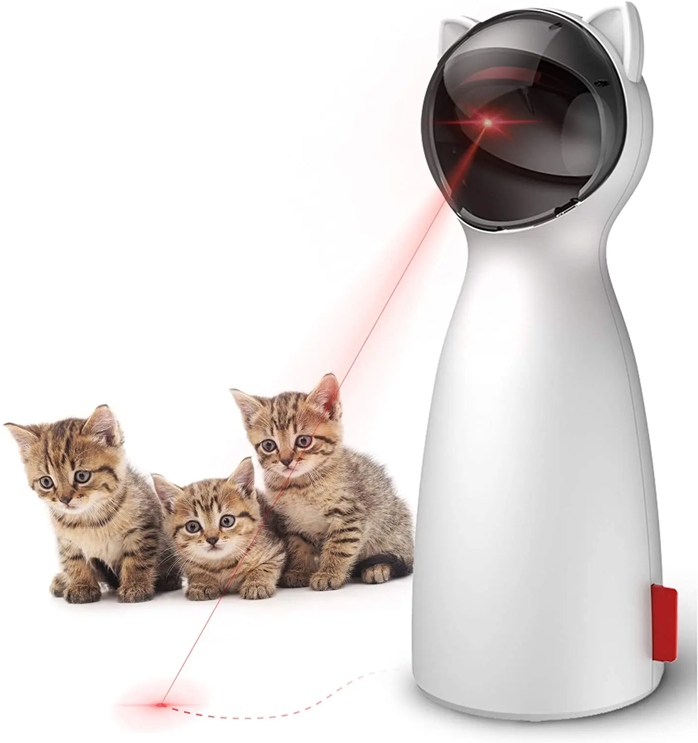 
Wholesale Good Quality laser robot cat light toy smart robotic for cat pet dog. 