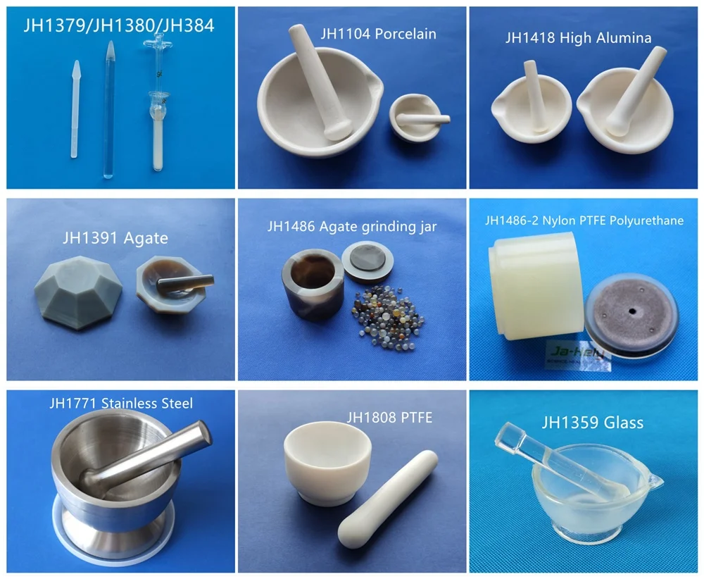 30mm~300mm Natural Agate Mortar and Pestle set for lab use