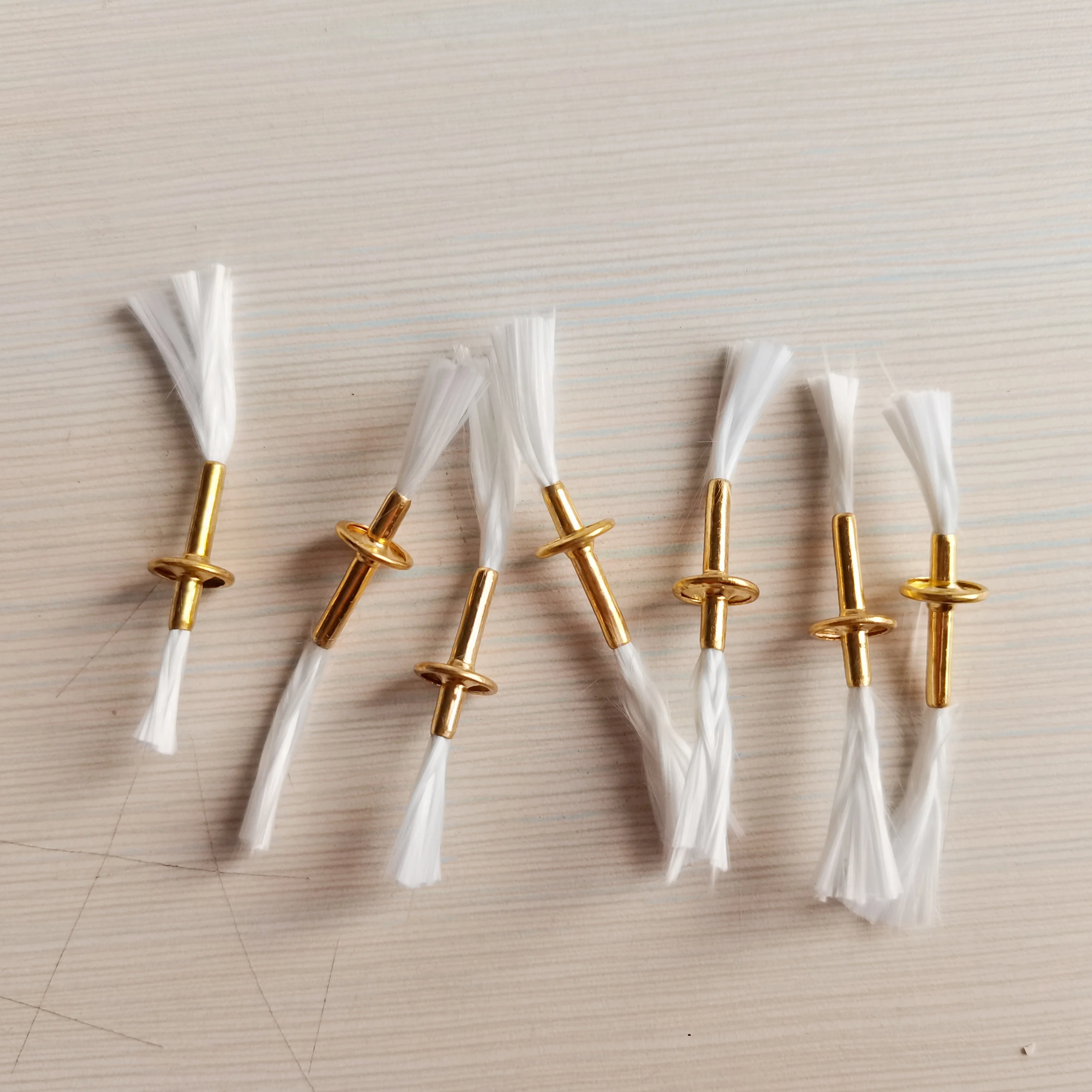 small size fiberglass wick with holder oil lamp floating wick holders