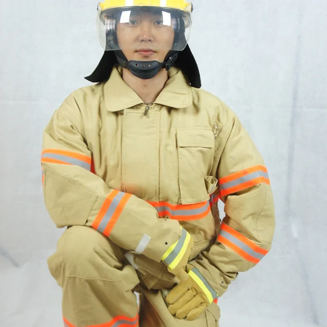 Aramid Fabric Waterproof layer Heat Insulation Layer Material EN469 Fireman Firefighter Clothing