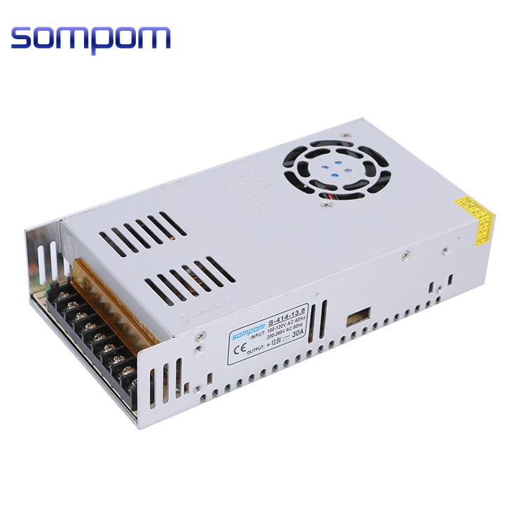 led transformer power supply 13.8v 30a 400w S-414-13.8for led light