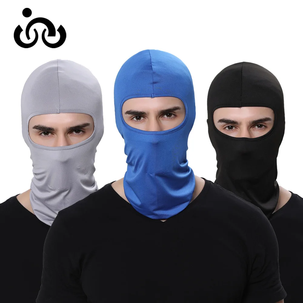 Ruidong Wholesale 1 Hole Full Face Cover Ski Mask Winter Balaclava One Hole Bandana Warm Full Face Mask For Outdoor Sports
