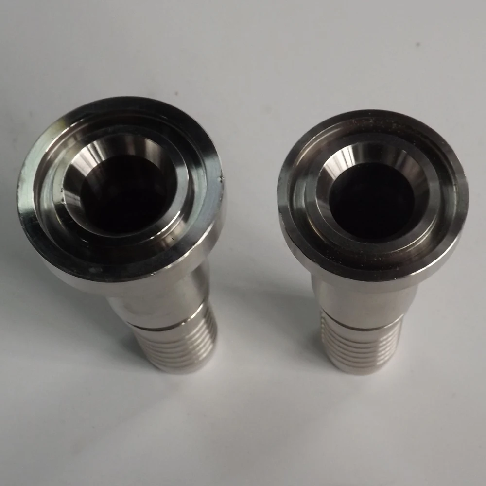 Hydraulic Hose Fittings SS 304/316 Hose Fittings High Pressure Fittings Hexagon Custom Made Male Casting 3 Years 100% Inspection