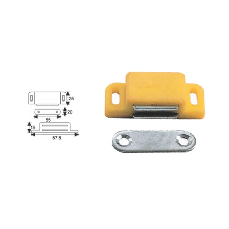 China ABS Plastic Furniture Door Magnetic Magnet Catcher