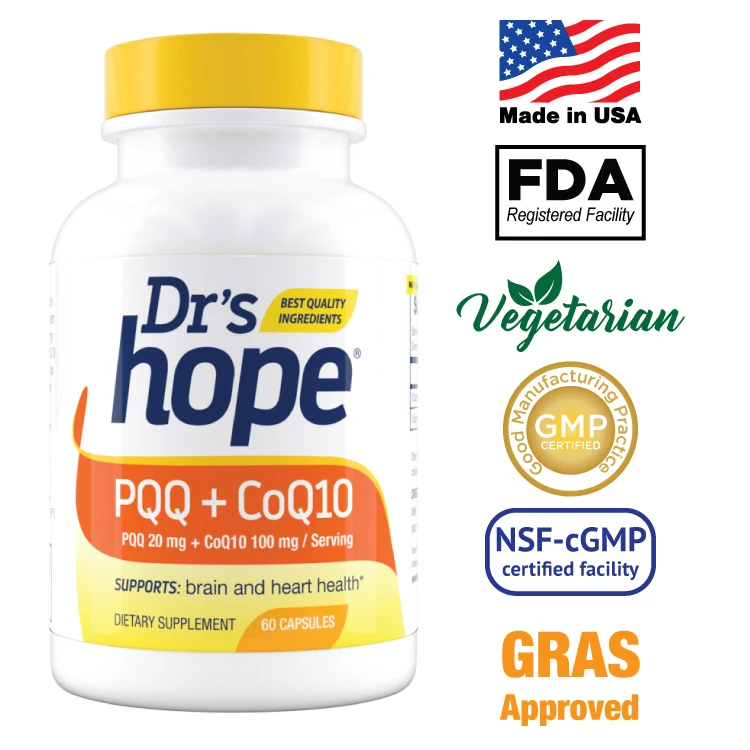 
Pyrroloquinoline quinone and Coenzyme Q10 product dietary wholesale nutritional supplement 