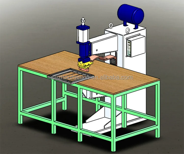 Automatic Resistance Multi Point Welder wire mesh XY Table Spot Welding Machine