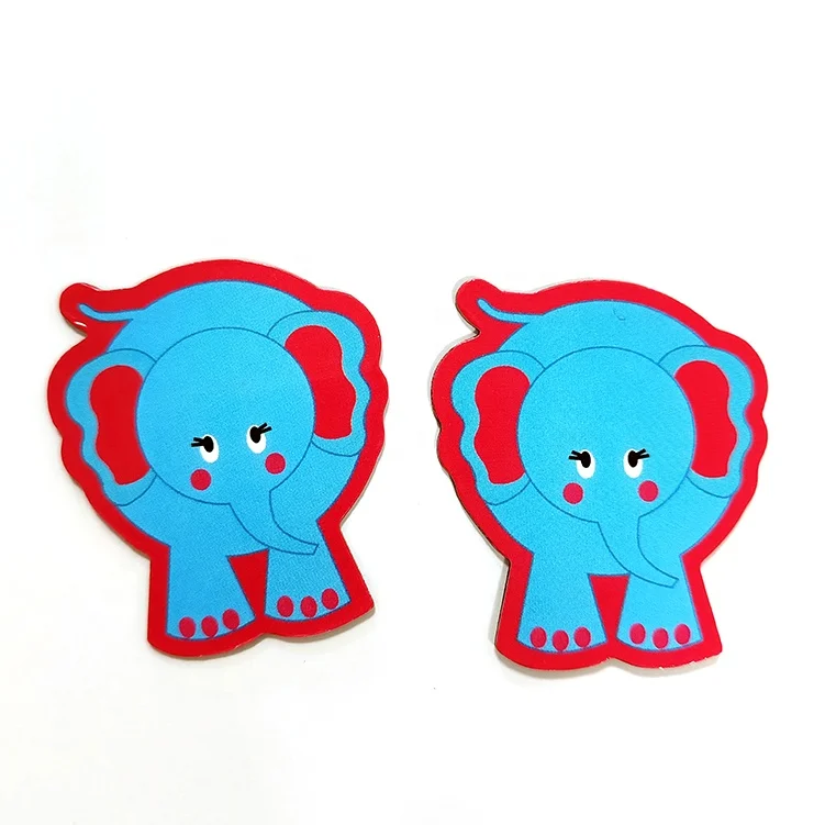 2024 home decor manufacturer custom rubber animal fridge magnet butterfly elephant duck turtle crab