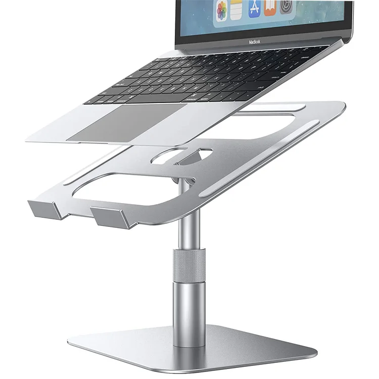Металлический алюминиевый держатель для ноутбука регулируемый по высоте заводской цене