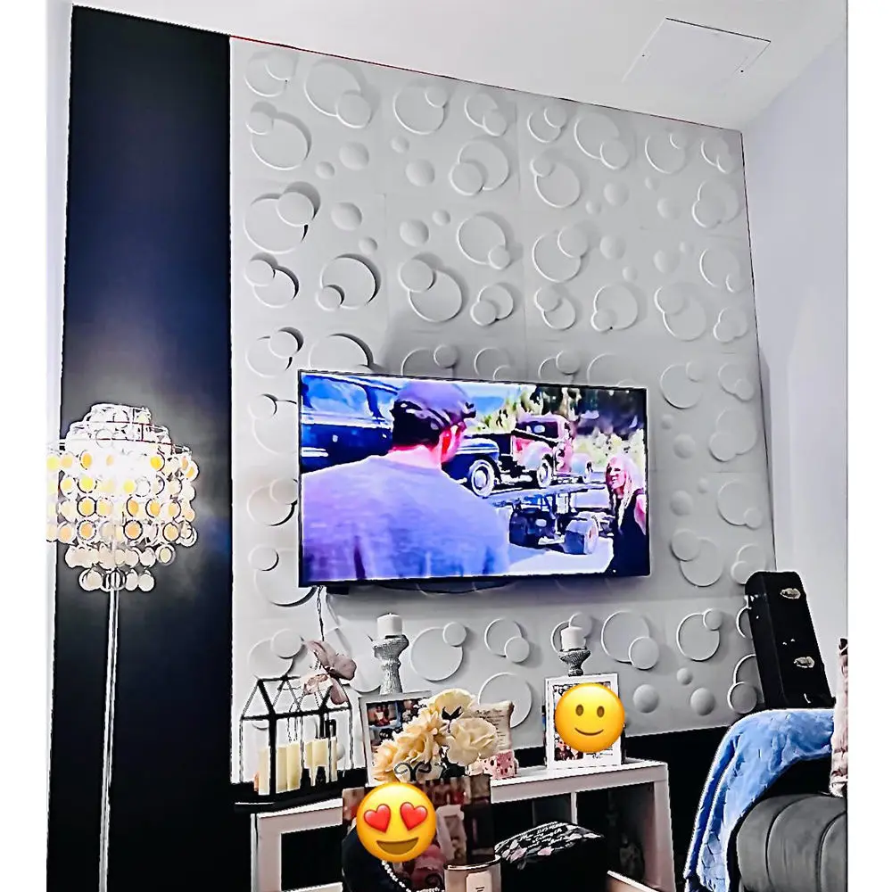 Interior Decoration Wall panel Kitchen living room balcony panel 3d pvc material wall panel 3d