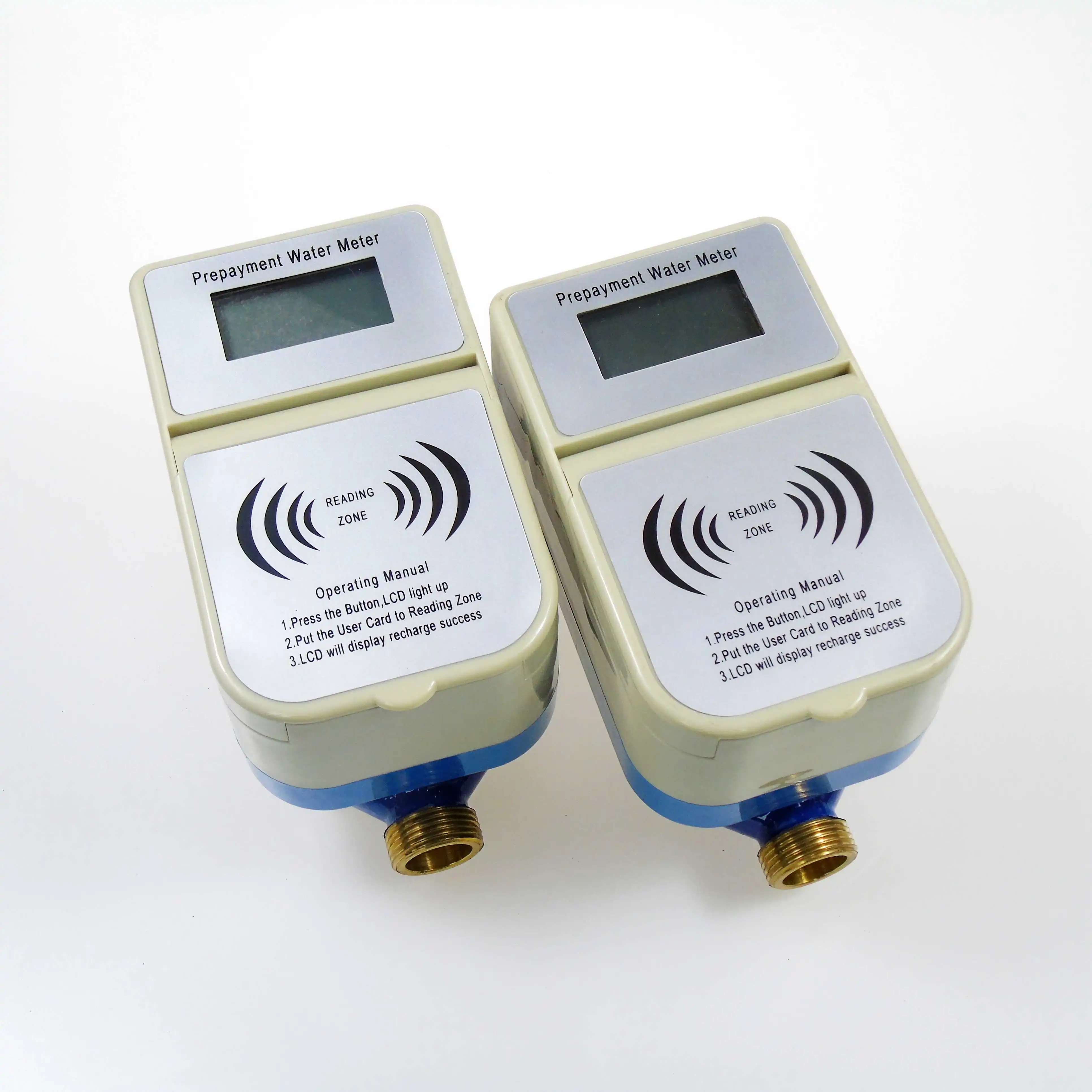 Dn15 Dn20 Dn25 Brass Ic Card Smart Prepaid Water Meter