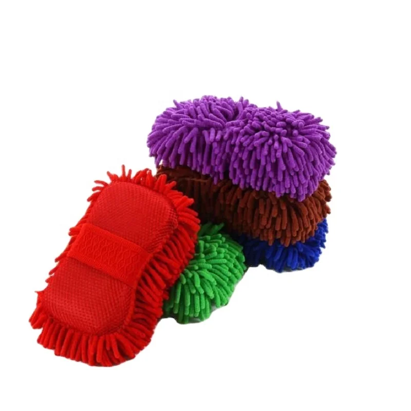 Big Size Super Thick Microfiber Car Wash Mitt Auto Cleaning Mitt Car Wash Mitt