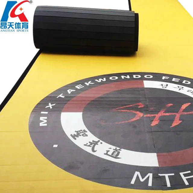 Factory wholesale XPE boxing roll mats Brazilian Jiu-jitsu Taekwondo wrestling mat