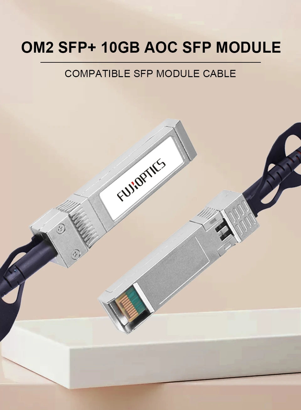 1m/3m/5m/10m OM2 SFP+ 10Gb AOC SFP Module 10G Active Optical Cable Compatible with Cisco Network Switch