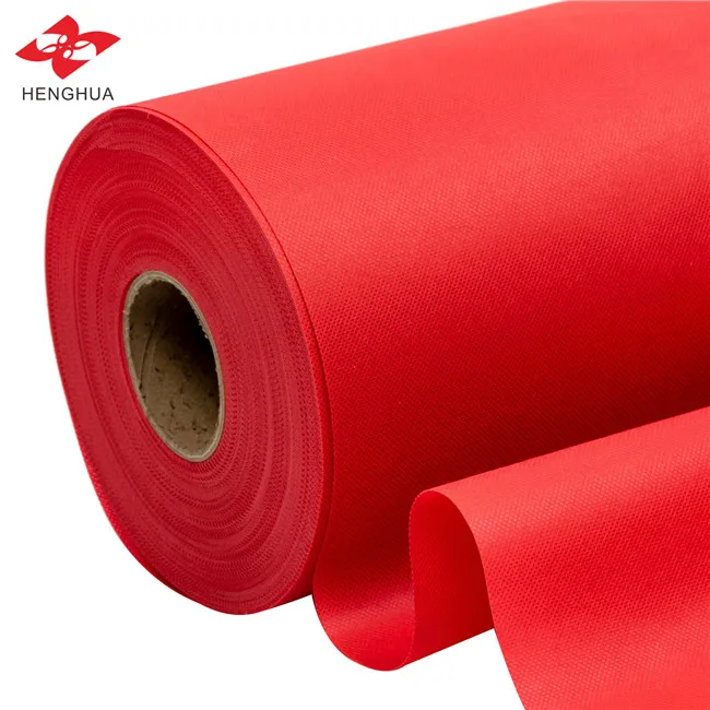 low price pp spunbond nonwoven fabric home textile fabric shopping bag material mask material Furniture lining material