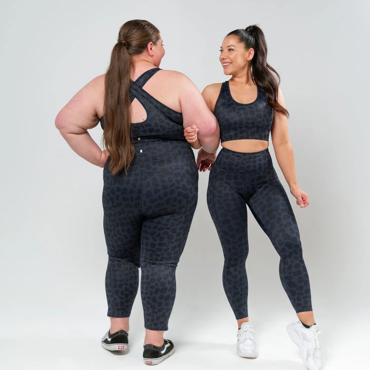 Wholesale Custom Logo High Quality Polyester Spandex Workout 2 Pieces Plus Size High Waist Yoga Bra Sets