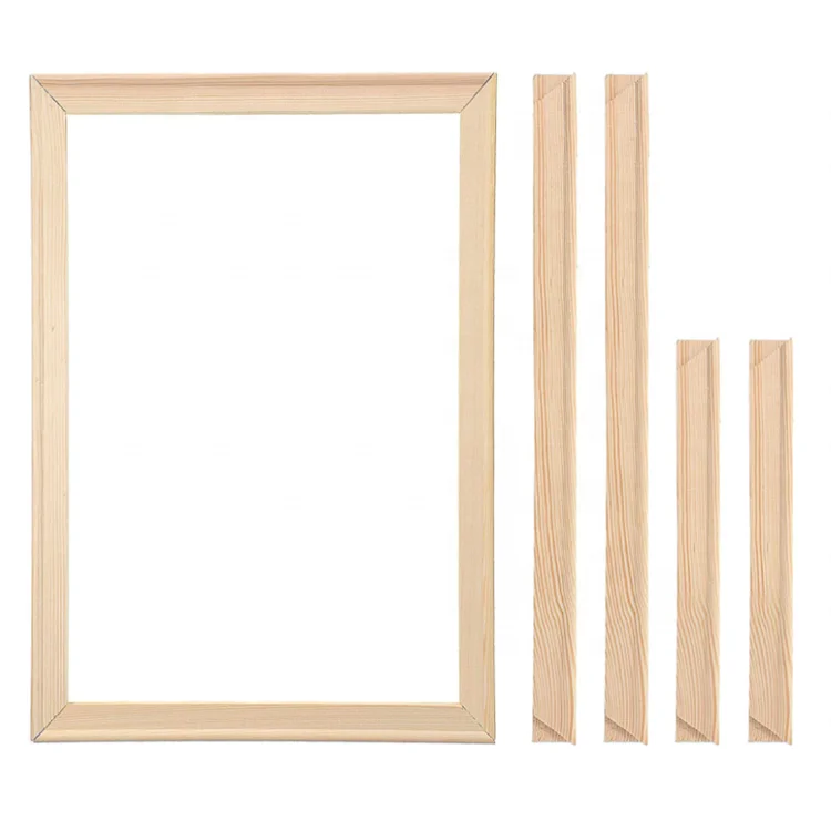Art stretcher bars canvas picture frames painting embroidery full suspension frame sublimation wooden frame diy