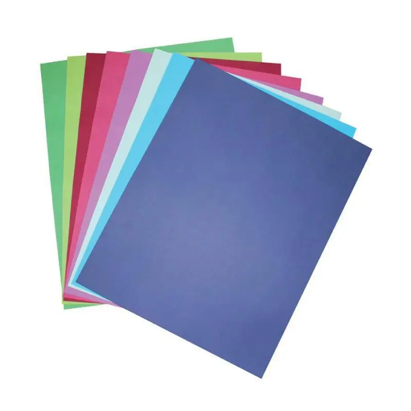 Hot Selling A4 Size Color Paper 120gsm 150gsm Mixed Color Paper Manila Paper