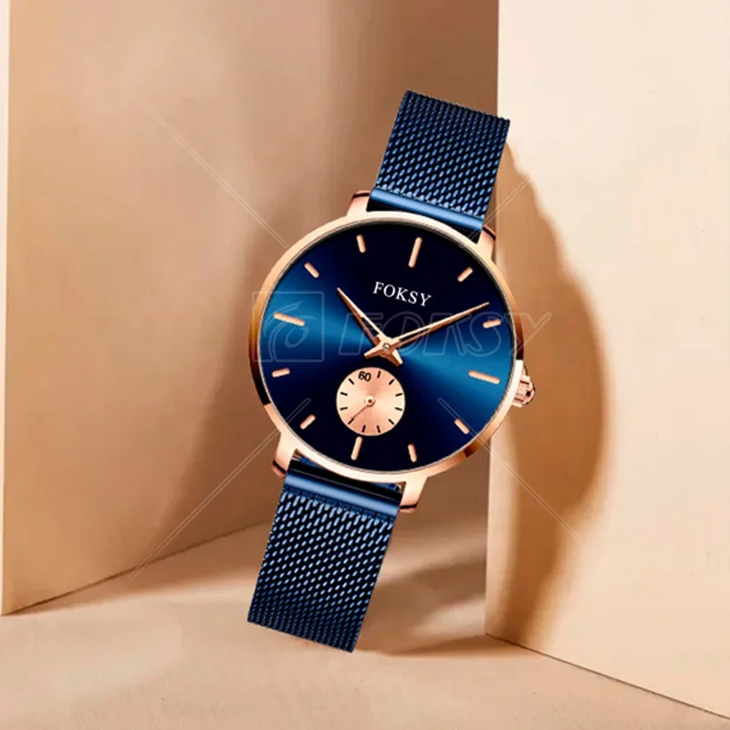 New Fancy Fashion Female Brand Jewelry 316L Stainless Steel Gold Wrist Luxury Quartz Women Lady Watch for Girl