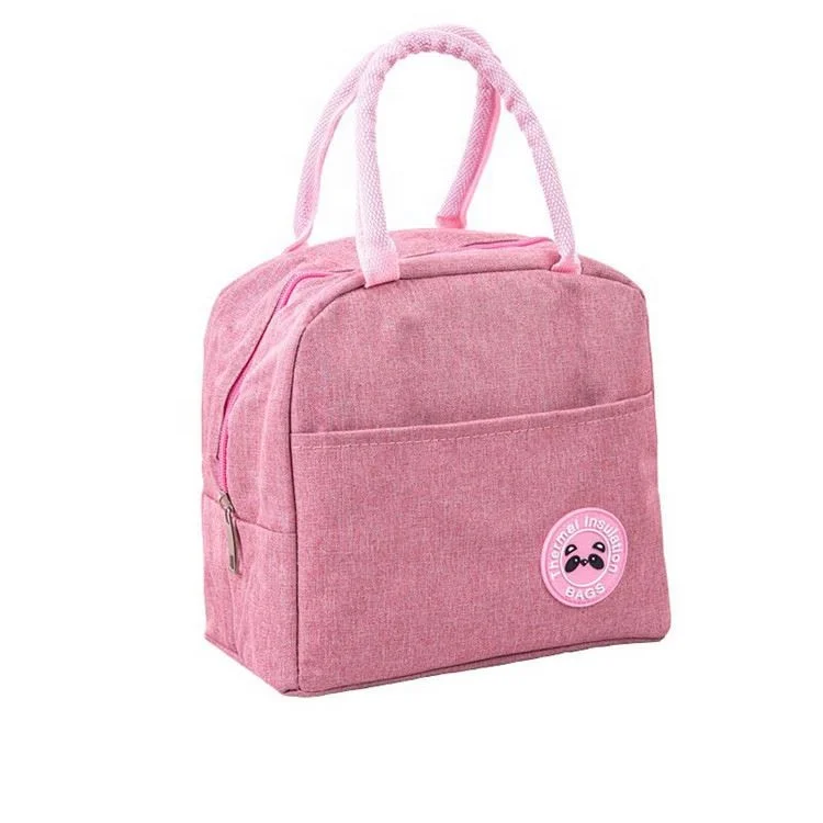 Wholesale mini tote lunch bag small school lunch box bag for kids lunch bag school
