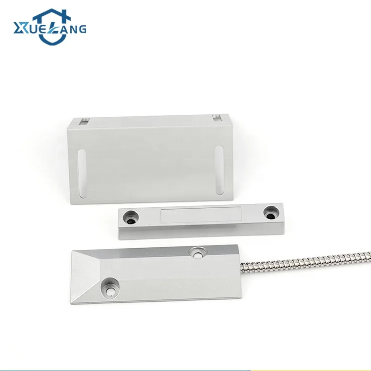 Aluminum Casing Heavy Duty Sliding Door Magnetic Contacts Magnetic Reed Switch