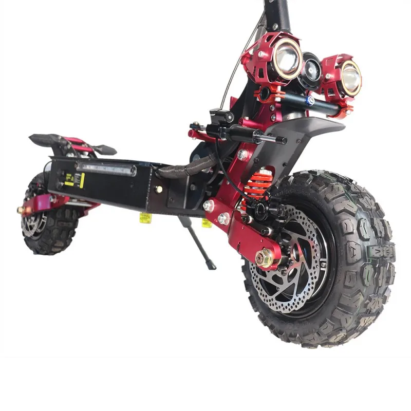 11 дюймов 60v 5600 w 6000 Вт Двойной Мотор e скутер внедорожный trotinette electrique мощный взрослых ватт электрический самокат с