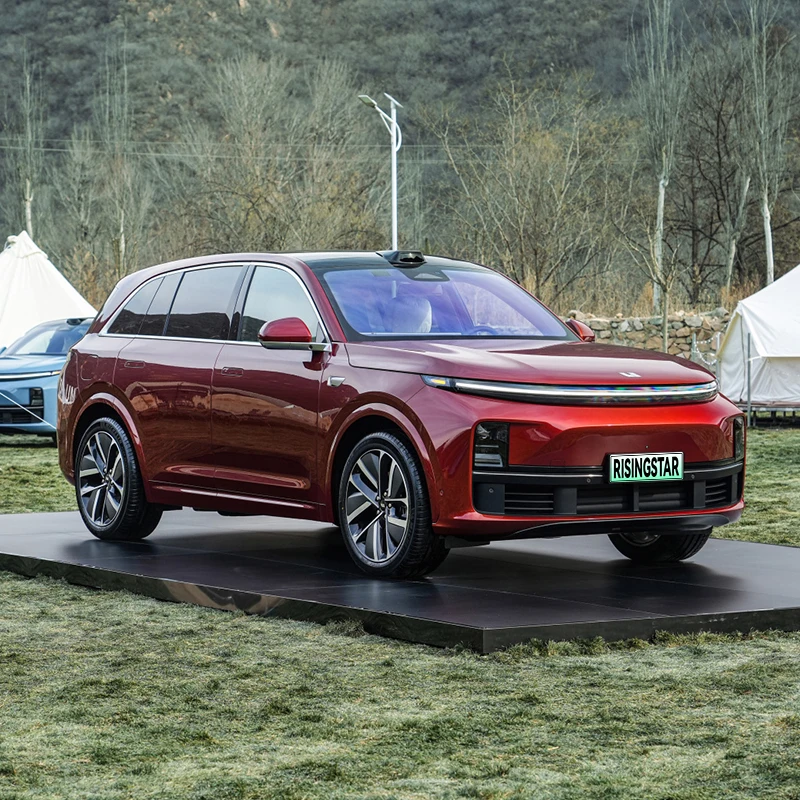 New Design Li Auto L7 Flagship 5-Seat Family Extended-Range Red Electric Car SUV with Long range