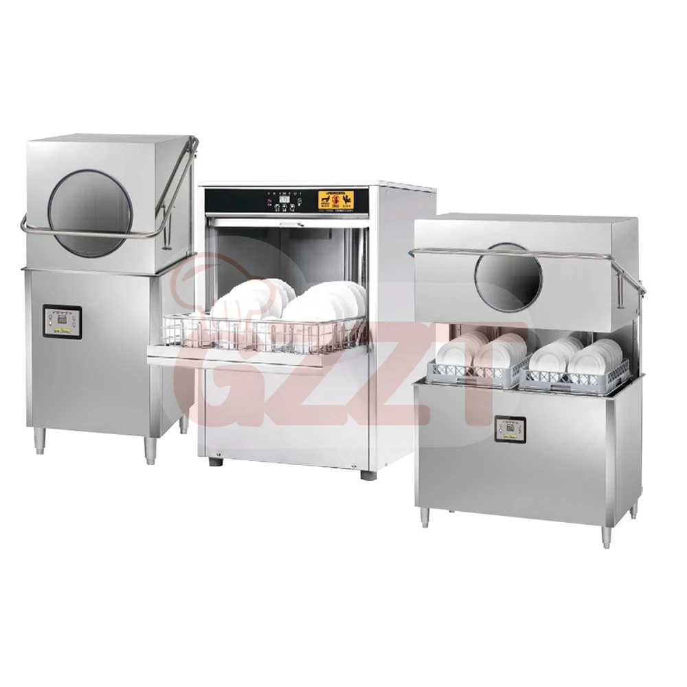 Industrial Large Full Automatic Crate Washing Machine Plastic Basket Commercial Dishwasher With Dryer For Restaurant Hotel