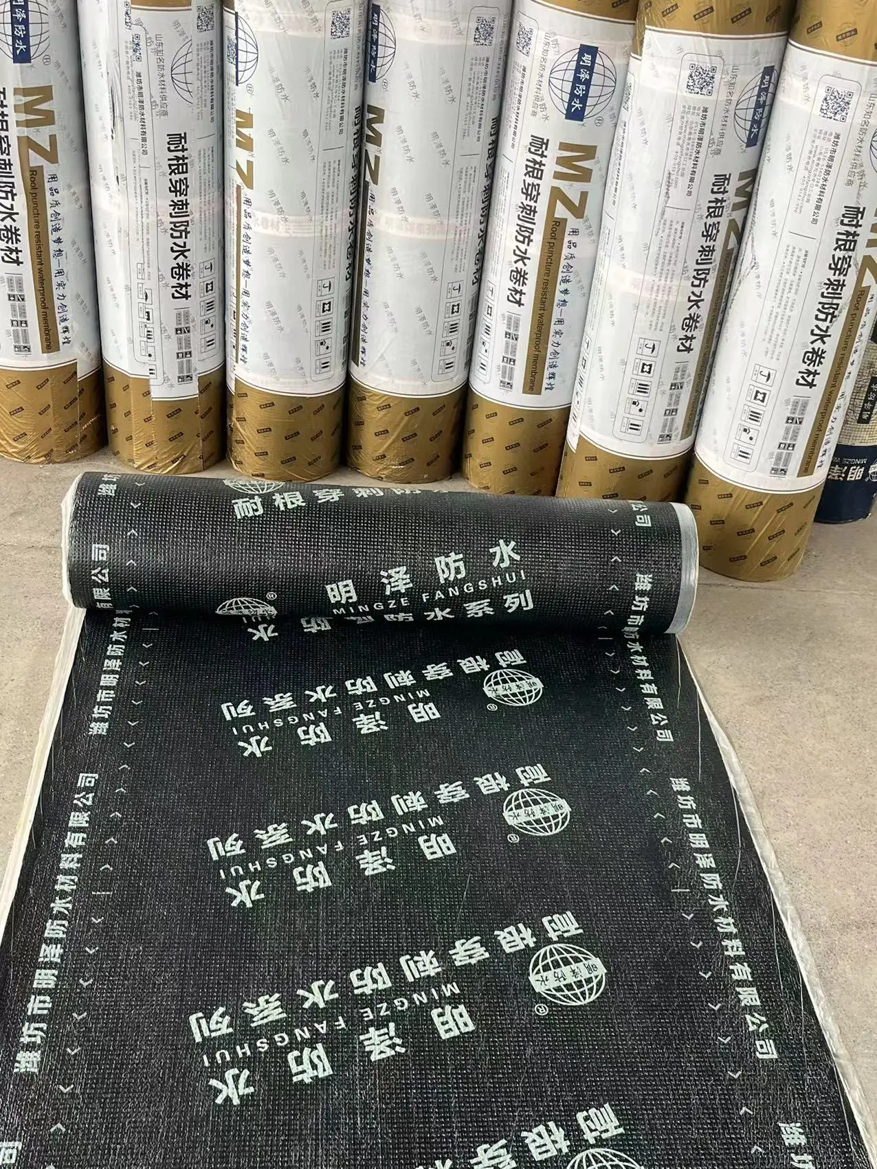 high quality sbs Anti-Root Puncture Resistance bitumen waterproof membrane sbs roof materials bitumen membrane rool
