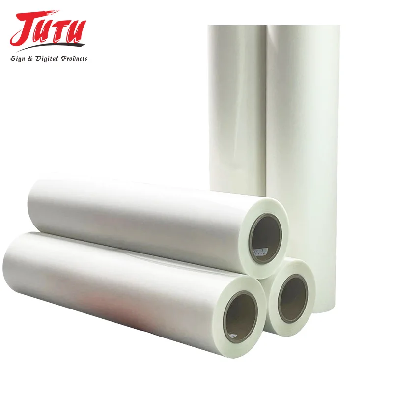Excellent 5 layer Coating Strong Ink Absorption 60cm PET DTF Film Roll Heat Transfer Film