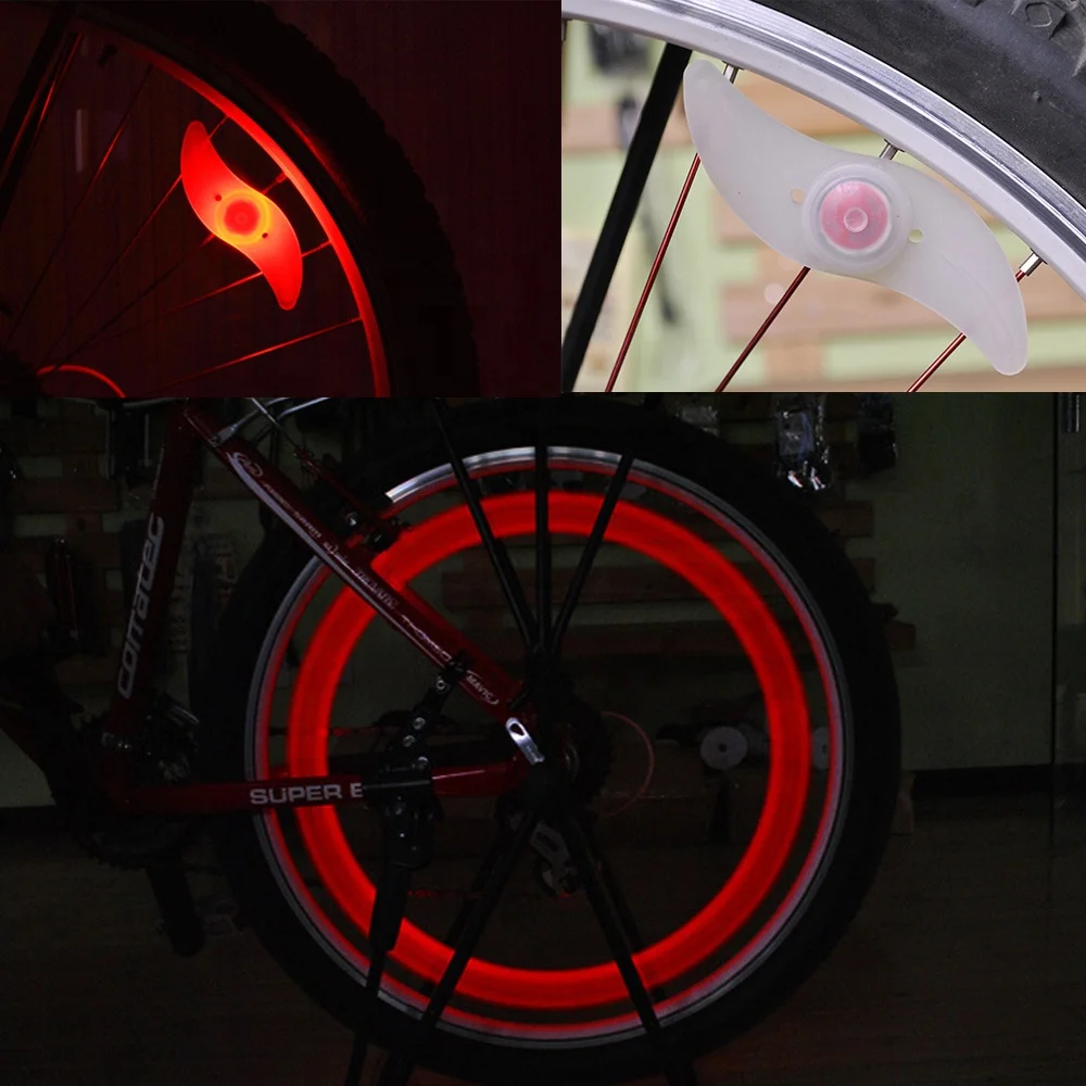 Multicolor Cycling Lantern Spokes Tyre Lamp Mtb Bike Accessories Bicycle Motorcycle Led Light Tire Car Wheel Spoke Light