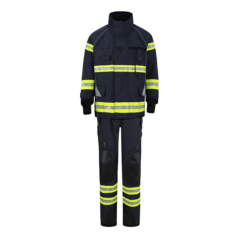 Uprotec PPE product CE certificated   nomex fabric firefighting suit