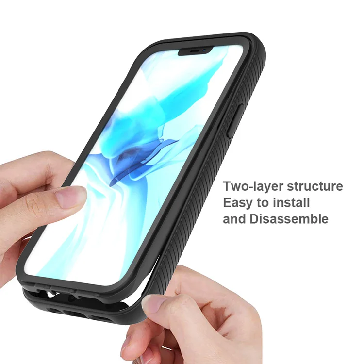 Luxury high protection 3 in 1 armor Heavy Duty shockproof bumper phone case cover for iphone 13 pro max 12 11 pro x xr 7 8 plus