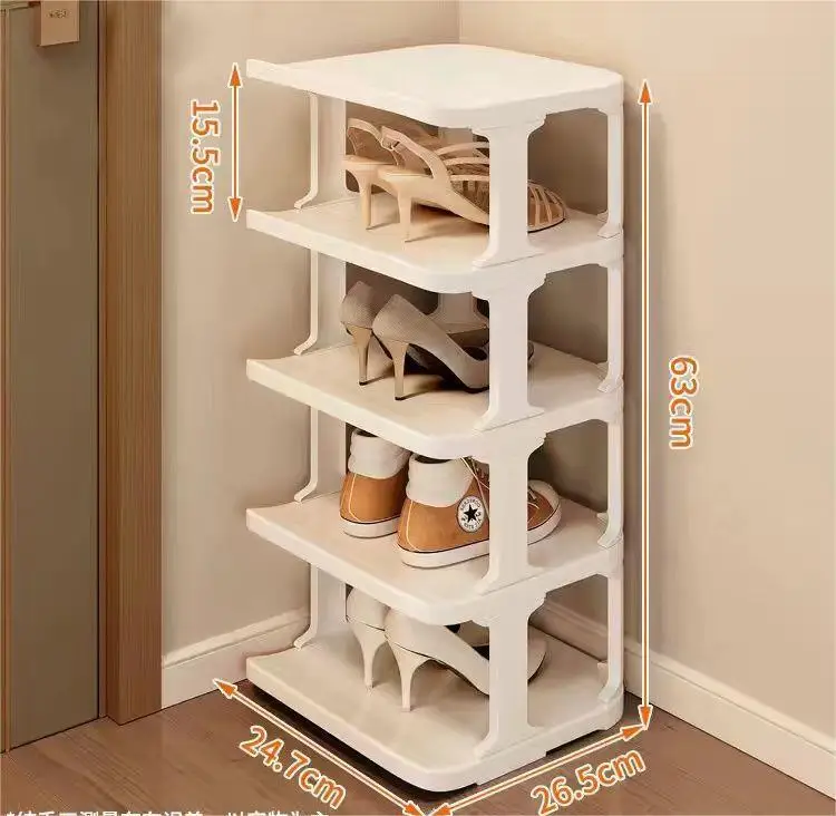 Wholesale Household Home Easy Use Living Room Plastic PP Stand Detachable Sneaker Shoes Storage Holder Rack
