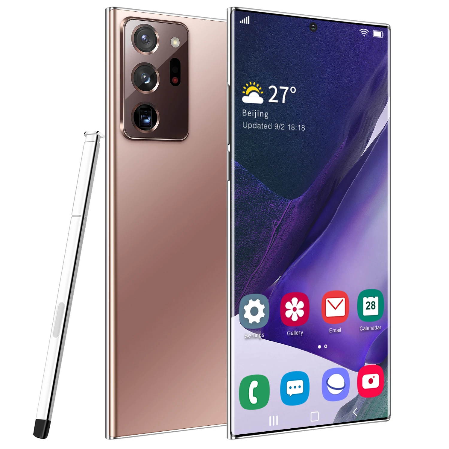 Hotsell Fingerprint unlock smart phone 6.9 inch HD+ 4G mobile phone smartphones support OEM