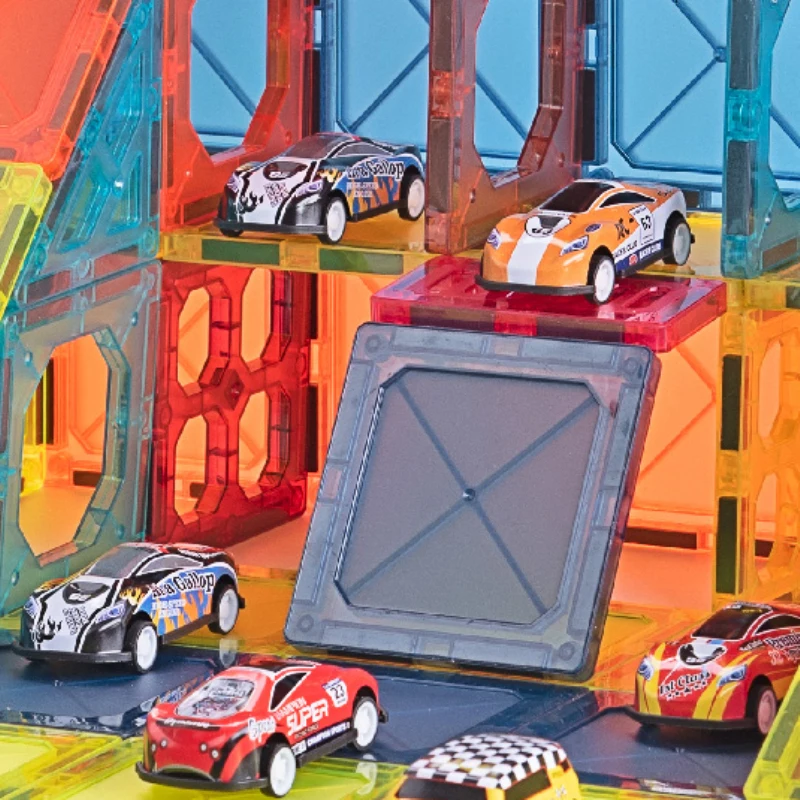 112 Pcs 3D Toys Magic Magnetic Blocks Set Preschool Toys Gifts Magnetic Toy Set Building Block Educational For Kids