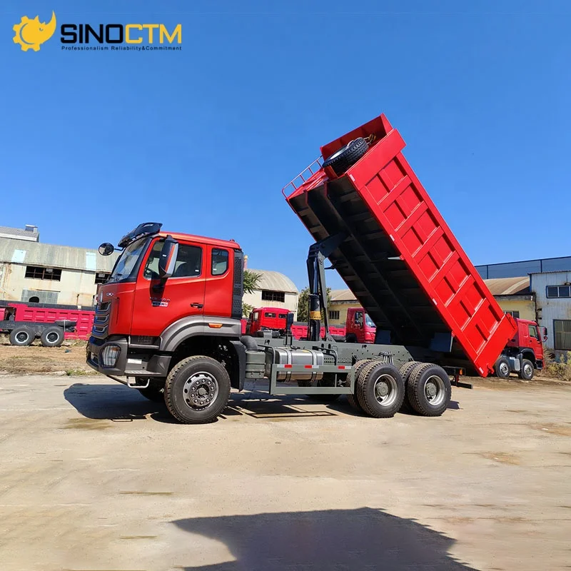 New Condition Sinotruk Howo Nx 400hp Euro2 10-Wheeler Dump Truck 20CBM Capacity Diesel Manual Transport Cargo Truck