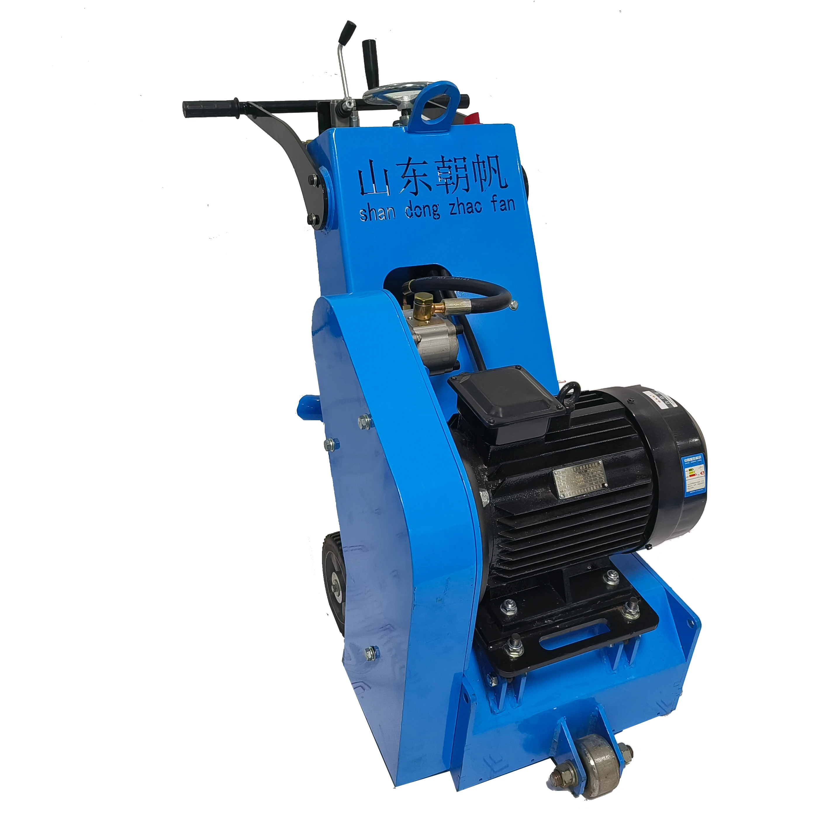 Concrete floor grooving scarifier heating milling machine for sale