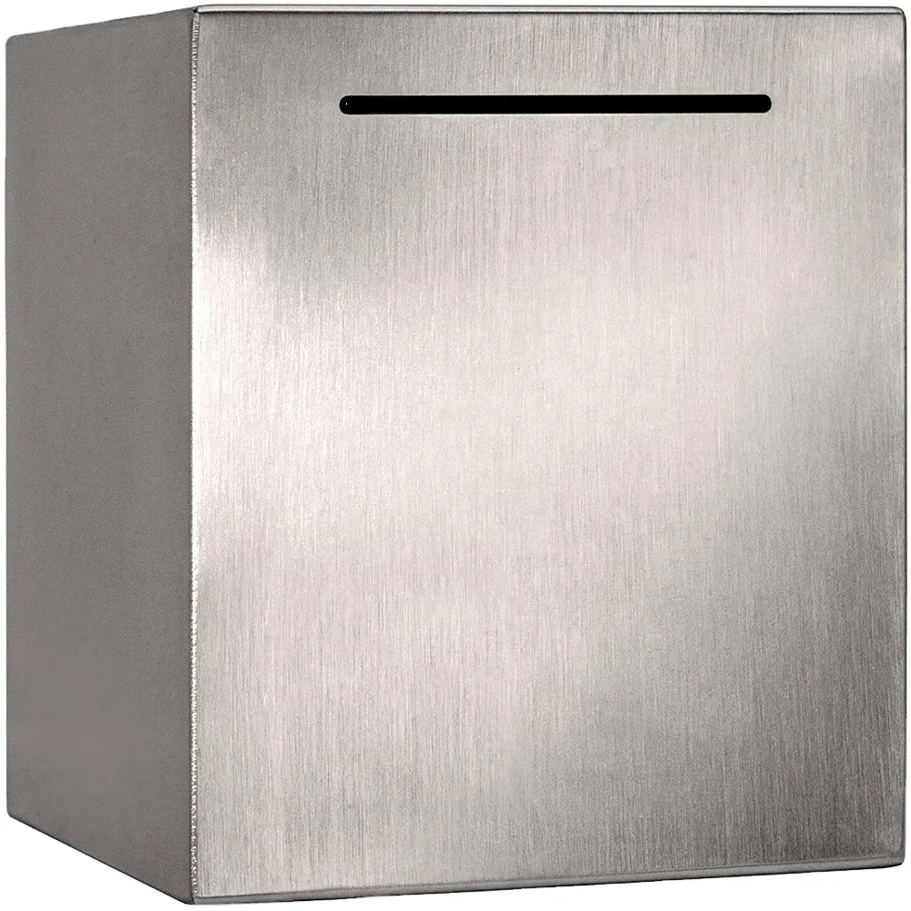 Custom LOGO OEM Piggy Bank Stainless Steel 201 Adult Large Money Box Piggy Bank for Sale