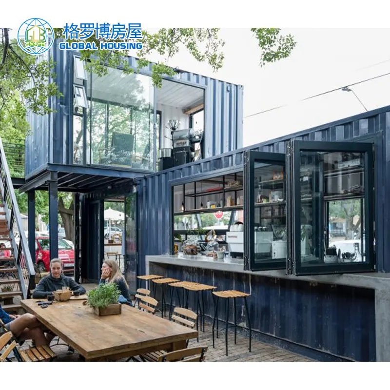 Container House Low Cost 40 Ft Container Office Wholesale Shipping Container Cafe