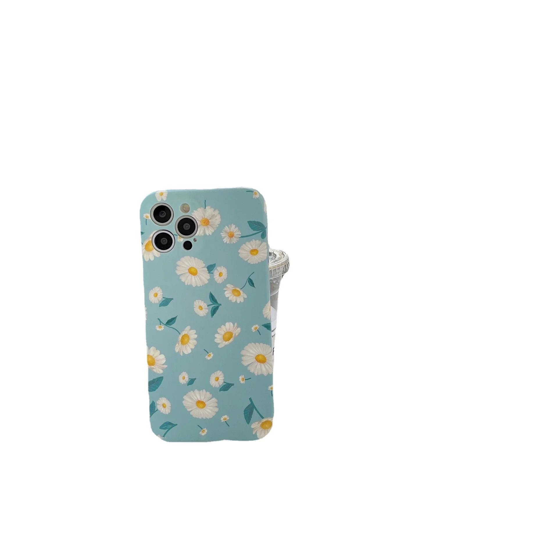 Маленькая Маргаритка подходит для iPhone12 Apple 11/12, стикеры ProMax TPUx female 7/8plus, чехол для мобильного телефона