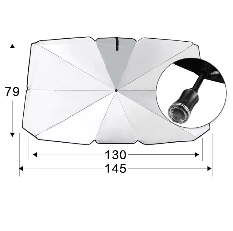 Car Sun Shade Protector Parasol Auto Front Window Sunshade Covers Car Sun Windshield Protection umbrella