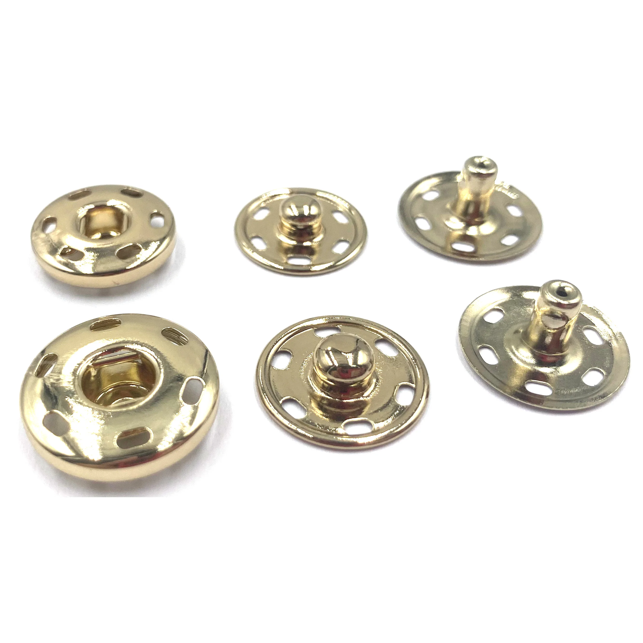 Factory Supplier New Brand Custom Spring Snap Fastener Decorative Snap Button Press Studs