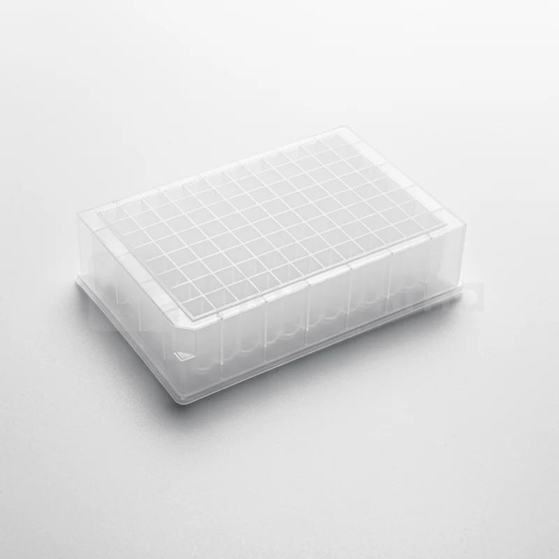 Biocomma 96-well square hole 1.6 ml  U bottom PP  collection for Nucleic acid extraction plate, filter plate