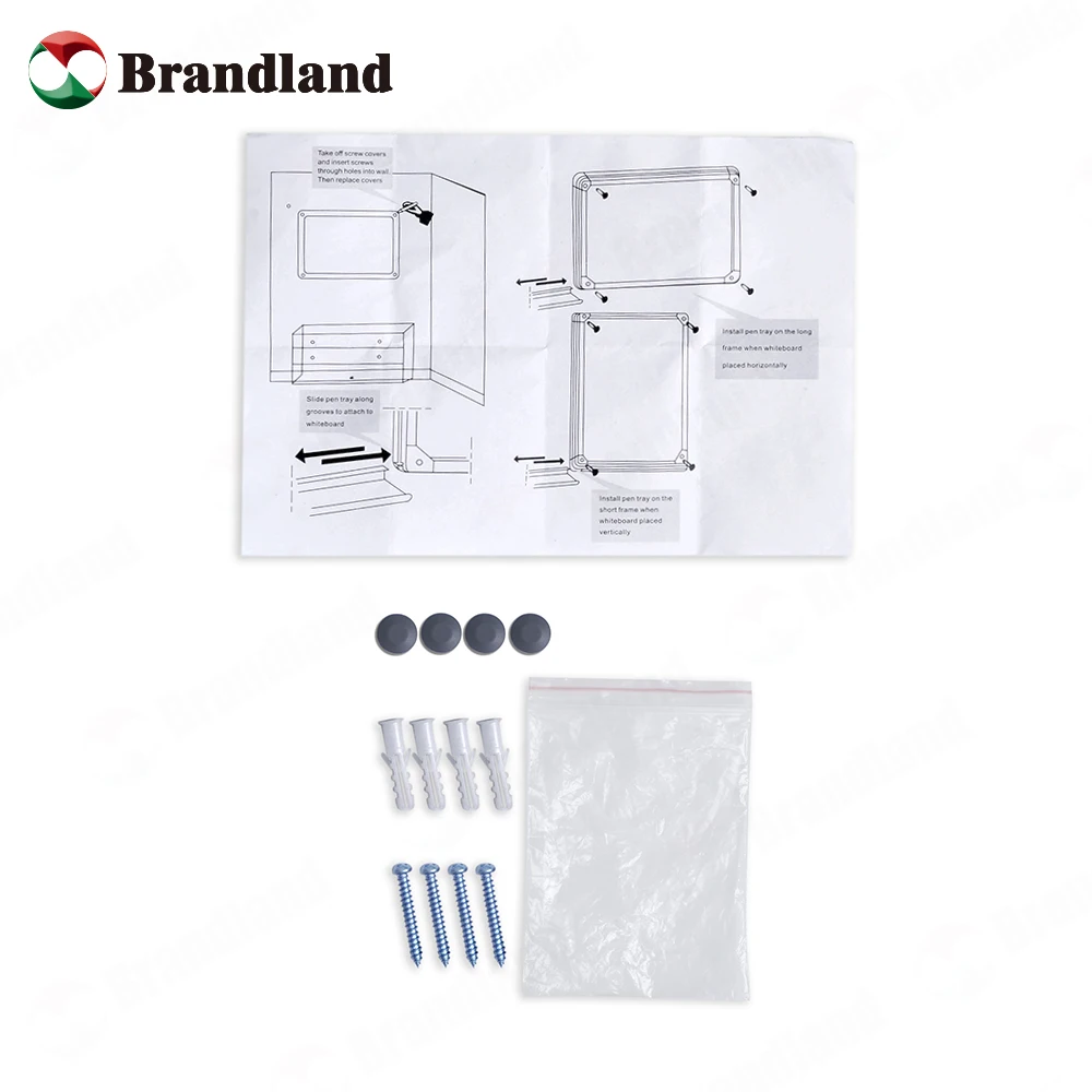 professional manufacture Dry Erase Aluminum Frame Magnetic School Office White Board Support customization