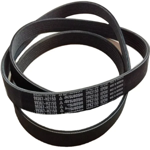 High Quality Drive Belt 90916-02571 /7PK2120 V-Belt  For Land Cruiser Toyota GRJ120 RZJ120 Prado 4000 GRJ120 1GR-FE