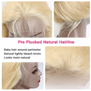 Raw Russian Hair Blonde Wholesale Bundle 613 Wigs Blonde Lace Front Wigs 30 Inch 613 Full Lace Wig Human Hair Virgin