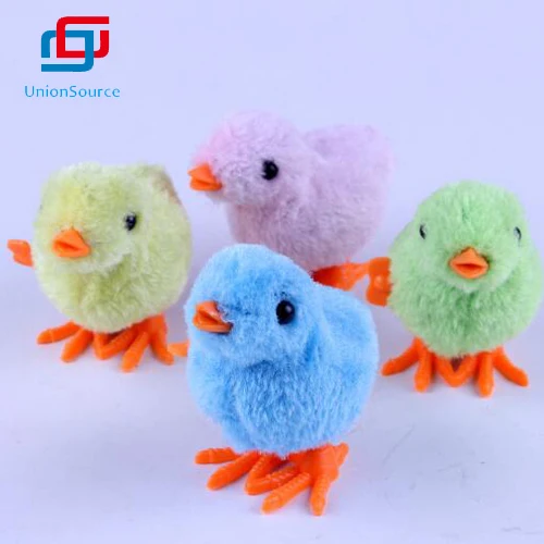 
Easter Plush Clockwork Chicken Toy 
