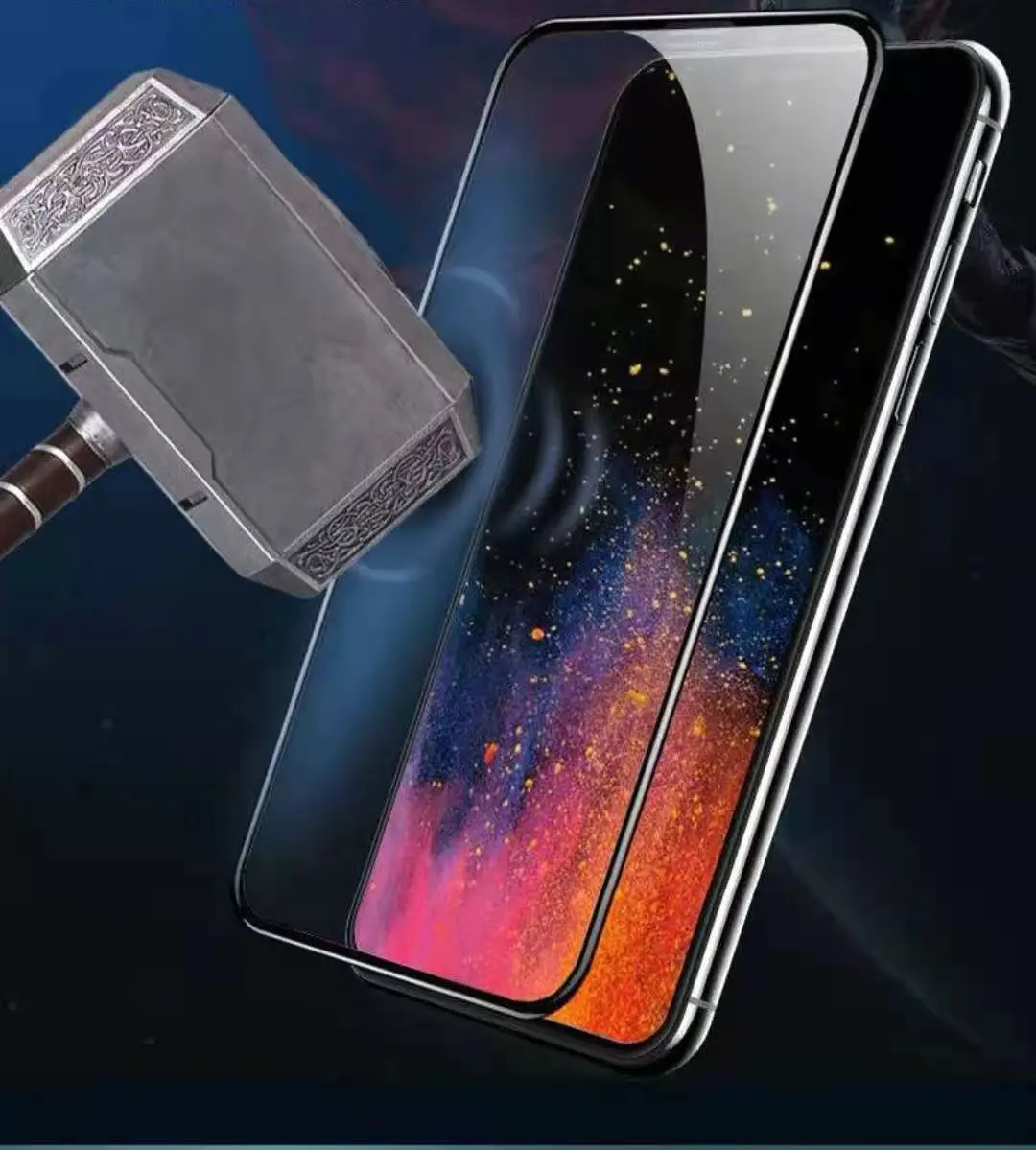 
explosion-proof Mobile phone protective film ,Curved total adhesive toughened film for all brands/all screen sizes 