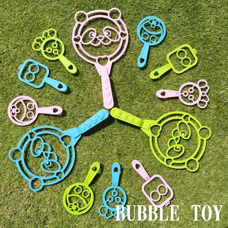 Cute Shape Summer Outdoor Game Soap Maker  Cartoon Animal Soap Bubble Toys For Kids Outdoor Toys Indoor Party Camping Yard